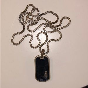 David yurman dog tag